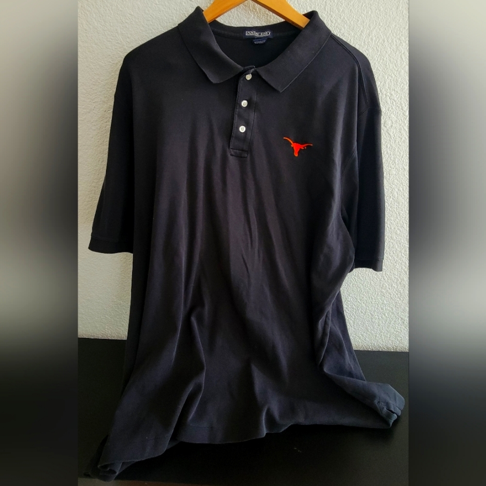 University of Texas Longhorns NCAA Mens Embroidered Polo XXL Retails $45+